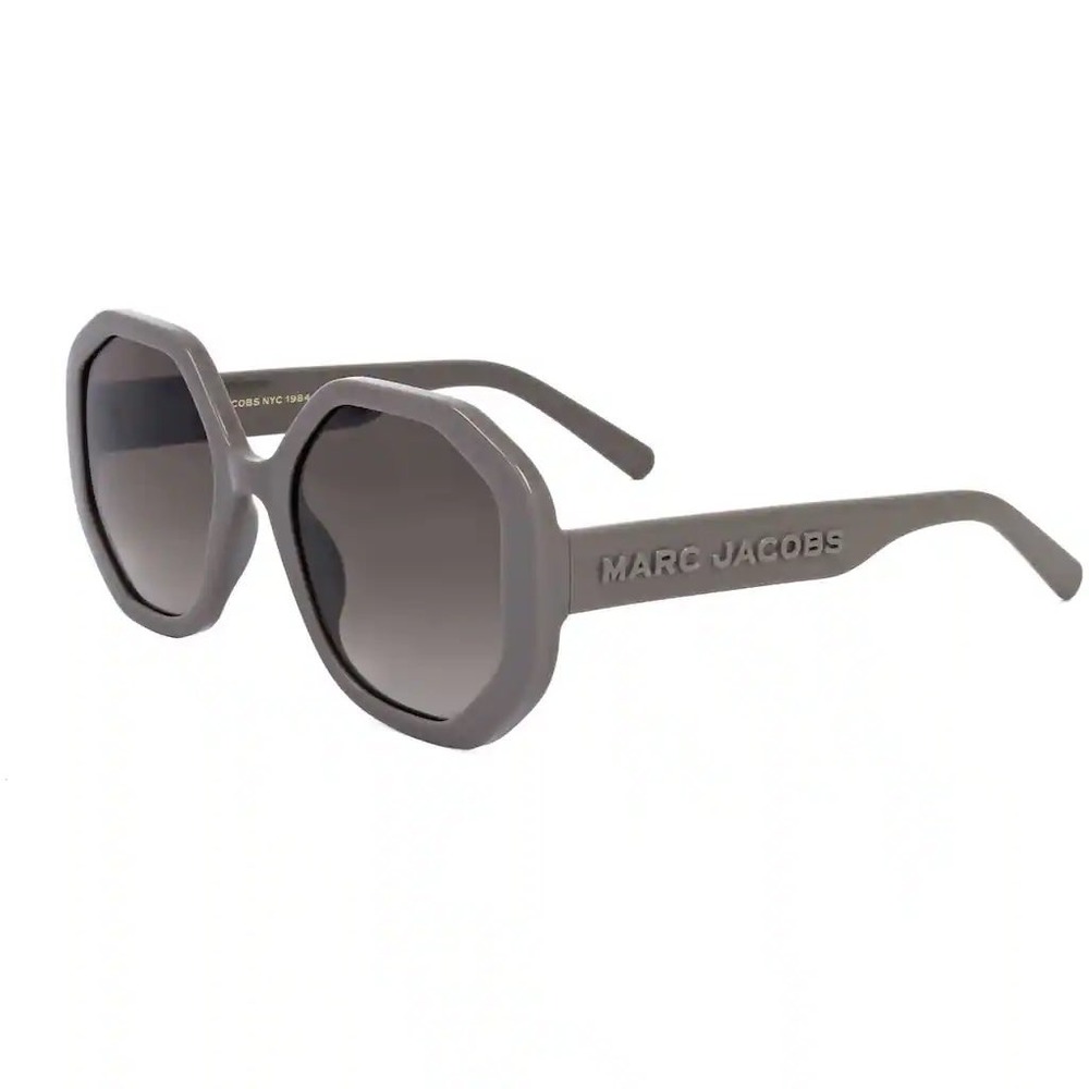 Marc Jacobs Gray Octagonal Sunglasses